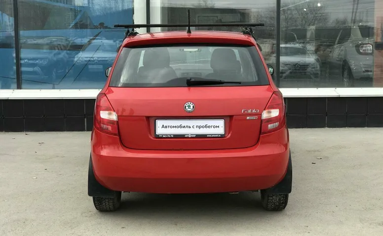 Skoda Fabia II Рестайлинг
